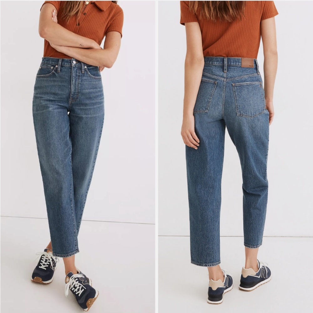 Madewell Balloon Jeans in Corson Wash